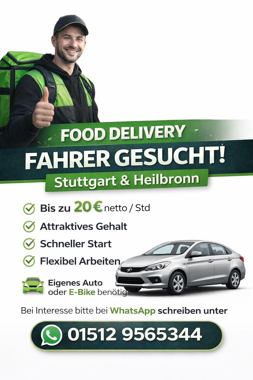 Lieferant Stuttgart Teilzeit