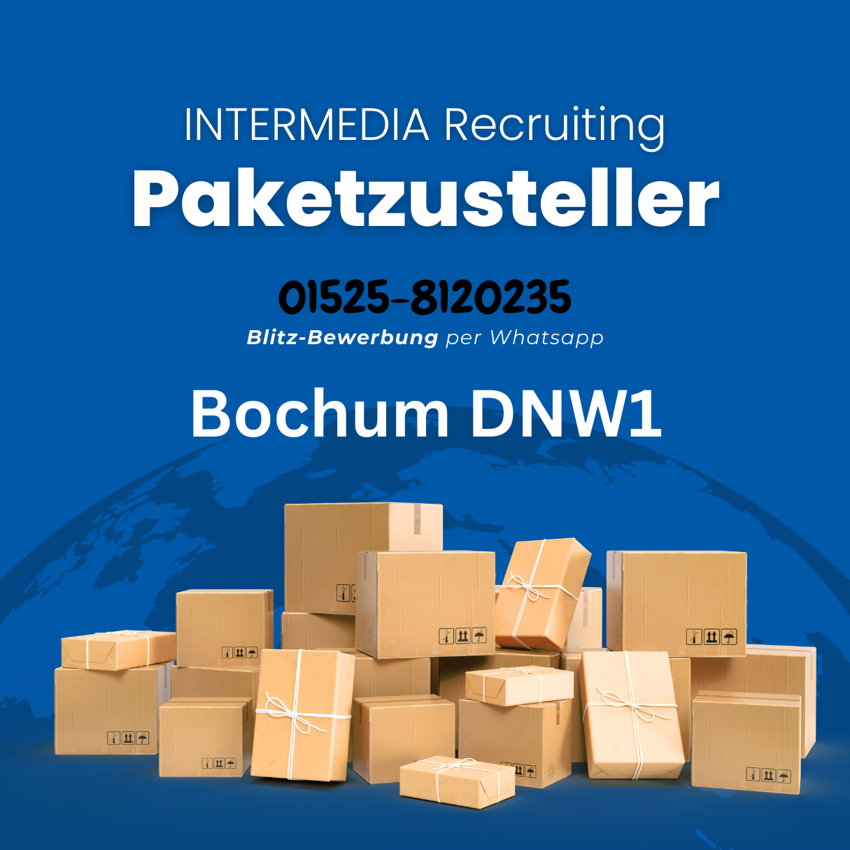 Paketzusteller/innen DNW1 Bochum
